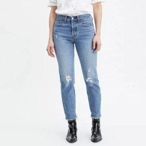 Levi's Wedgie Fit Women's ankle Jeans Truth Unfolds size 23" waist